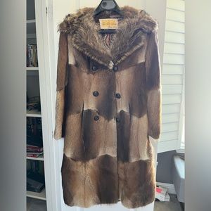 Vintage mink fur coat